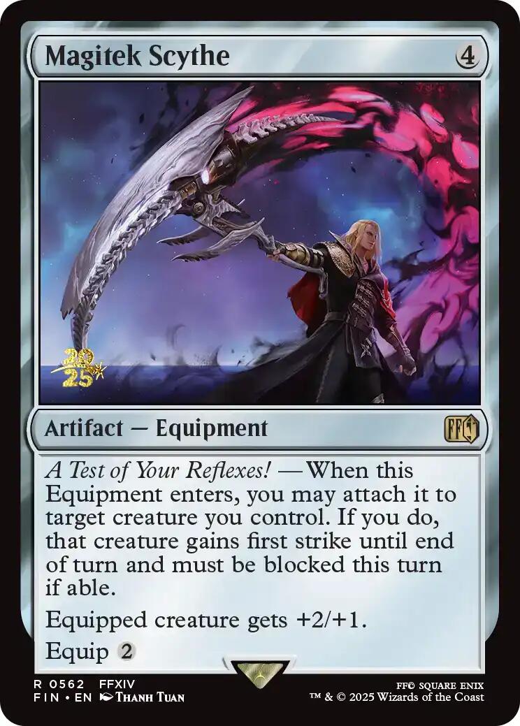 Magitek Scythe [FINAL FANTASY Prerelease Promo] - Magic: The Gathering - Card Brawlers | Quebec | Canada |