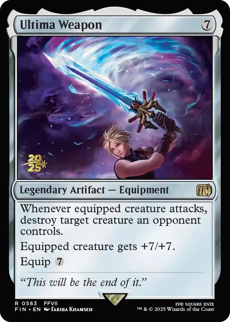Ultima Weapon [FINAL FANTASY Prerelease Promo] - Magic: The Gathering - Card Brawlers | Quebec | Canada |