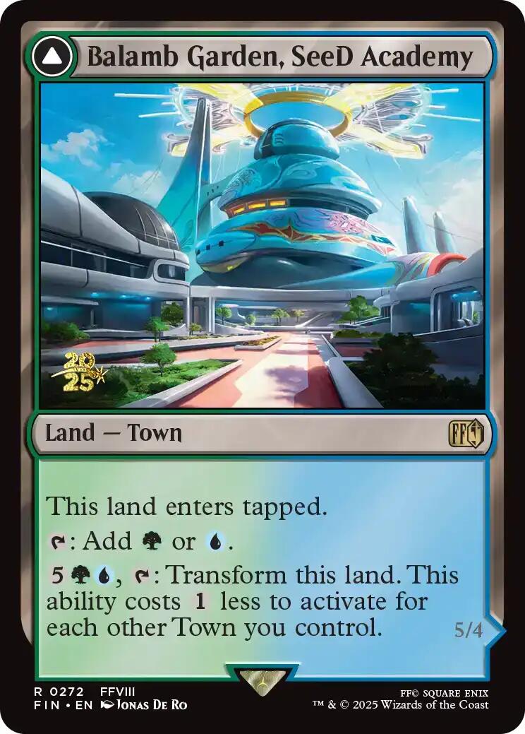 Balamb Garden, SeeD Academy // Balamb Garden, Airborne [FINAL FANTASY Prerelease Promo] - Magic: The Gathering - Card Brawlers | Quebec | Canada |