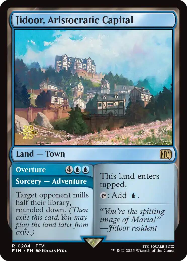 Jidoor, Aristocratic Capital [FINAL FANTASY Prerelease Promo] - Magic: The Gathering - Card Brawlers | Quebec | Canada |