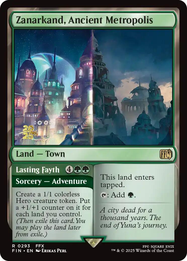 Zanarkand, Ancient Metropolis [FINAL FANTASY Prerelease Promo] - Magic: The Gathering - Card Brawlers | Quebec | Canada |