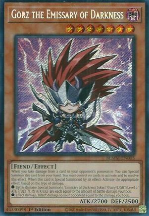Gorz the Emissary of Darkness [BLMM-EN005] Secret Rare - Yu-Gi-Oh! - Card Brawlers | Quebec | Canada |