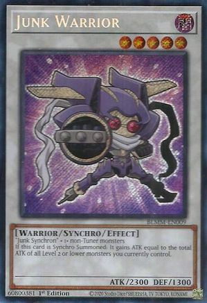 Junk Warrior [BLMM-EN009] Secret Rare - Yu-Gi-Oh! - Card Brawlers | Quebec | Canada |