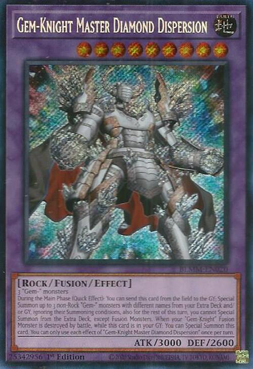 Gem-Knight Master Diamond Dispersion [BLMM-EN020] Secret Rare - Yu-Gi-Oh! - Card Brawlers | Quebec | Canada |