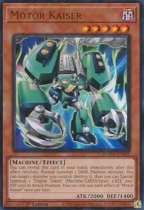Motor Kaiser [BLMM-EN028] Ultra Rare - Yu-Gi-Oh! - Card Brawlers | Quebec | Canada |