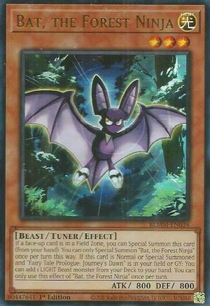 Bat, the Forest Ninja [BLMM-EN034] Ultra Rare - Yu-Gi-Oh! - Card Brawlers | Quebec | Canada |