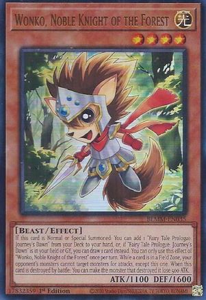 Wonko, Noble Knight of the Forest [BLMM-EN035] Ultra Rare - Yu-Gi-Oh! - Card Brawlers | Quebec | Canada |