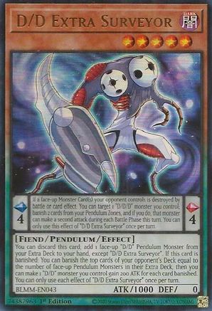 D/D Extra Surveyor [BLMM-EN043] Ultra Rare - Yu-Gi-Oh! - Card Brawlers | Quebec | Canada |