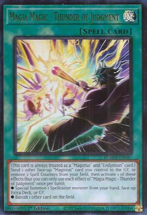Magia Magic - Thunder of Judgment [BLMM-EN047] Ultra Rare - Yu-Gi-Oh! - Card Brawlers | Quebec | Canada |