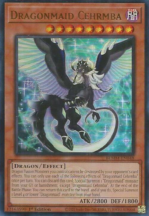 Dragonmaid Cehrmba [BLMM-EN048] Ultra Rare - Yu-Gi-Oh! - Card Brawlers | Quebec | Canada |