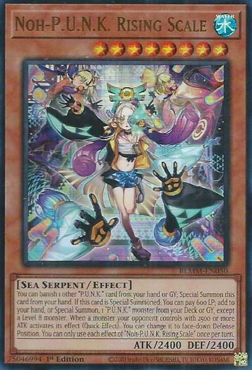 Noh-P.U.N.K. Rising Scale [BLMM-EN050] Ultra Rare - Yu-Gi-Oh! - Card Brawlers | Quebec | Canada |