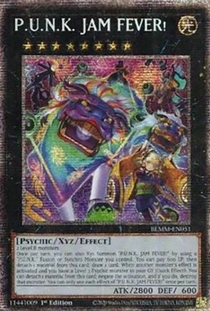 P.U.N.K. JAM FEVER! (Starlight Rare) [BLMM-EN051] Starlight Rare - Yu-Gi-Oh! - Card Brawlers | Quebec | Canada |