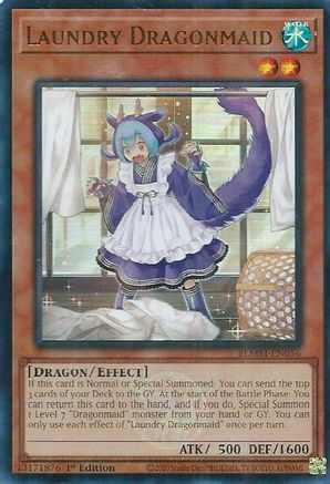 Laundry Dragonmaid [BLMM-EN056] Ultra Rare - Yu-Gi-Oh! - Card Brawlers | Quebec | Canada |