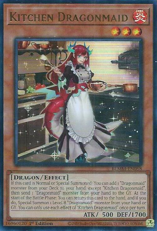 Kitchen Dragonmaid [BLMM-EN058] Ultra Rare - Yu-Gi-Oh! - Card Brawlers | Quebec | Canada |