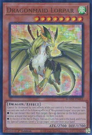 Dragonmaid Lorpar [BLMM-EN061] Ultra Rare - Yu-Gi-Oh! - Card Brawlers | Quebec | Canada |