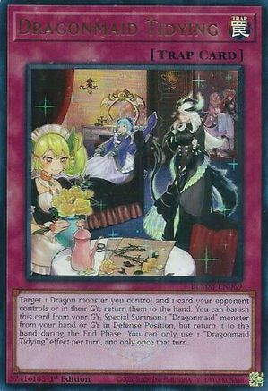 Dragonmaid Tidying [BLMM-EN069] Ultra Rare - Yu-Gi-Oh! - Card Brawlers | Quebec | Canada |
