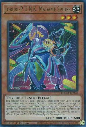 Joruri-P.U.N.K. Madame Spider [BLMM-EN072] Ultra Rare - Yu-Gi-Oh! - Card Brawlers | Quebec | Canada |