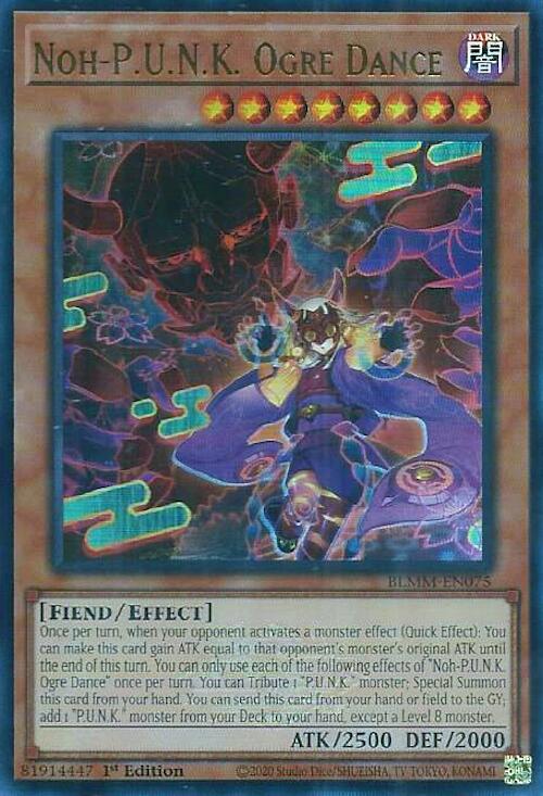 Noh-P.U.N.K. Ogre Dance [BLMM-EN075] Ultra Rare - Yu-Gi-Oh! - Card Brawlers | Quebec | Canada |