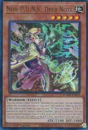 Noh-P.U.N.K. Deer Note [BLMM-EN076] Ultra Rare - Yu-Gi-Oh! - Card Brawlers | Quebec | Canada |