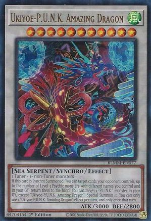 Ukiyoe-P.U.N.K. Amazing Dragon [BLMM-EN077] Ultra Rare - Yu-Gi-Oh! - Card Brawlers | Quebec | Canada |