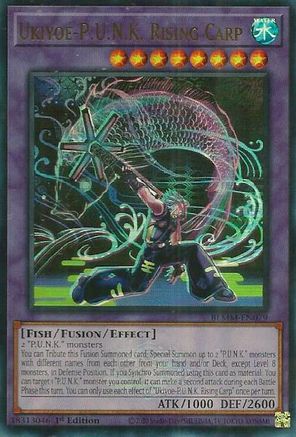Ukiyoe-P.U.N.K. Rising Carp [BLMM-EN079] Ultra Rare - Yu-Gi-Oh! - Card Brawlers | Quebec | Canada |