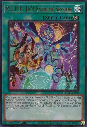 P.U.N.K. JAM Extreme Session [BLMM-EN080] Ultra Rare - Yu-Gi-Oh! - Card Brawlers | Quebec | Canada |
