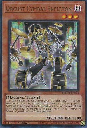 Orcust Cymbal Skeleton [BLMM-EN084] Ultra Rare - Yu-Gi-Oh! - Card Brawlers | Quebec | Canada |