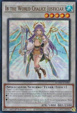 Ib the World Chalice Justiciar [BLMM-EN089] Ultra Rare - Yu-Gi-Oh! - Card Brawlers | Quebec | Canada |