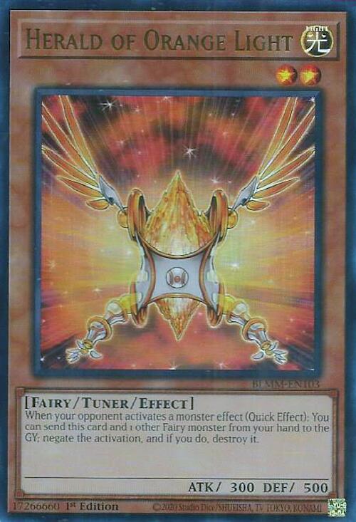 Herald of Orange Light [BLMM-EN103] Ultra Rare - Yu-Gi-Oh! - Card Brawlers | Quebec | Canada |