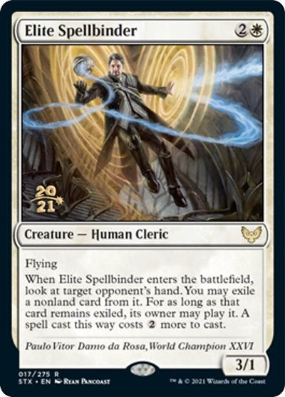 Elite Spellbinder [Strixhaven: School of Mages Prerelease Promos] - Magic: The Gathering - Card Brawlers | Quebec | Canada |