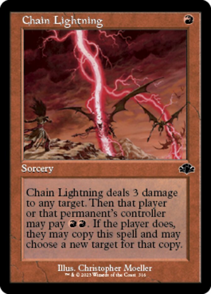 Chain Lightning (Retro) [Dominaria Remastered] - Magic: The Gathering - Card Brawlers | Quebec | Canada |