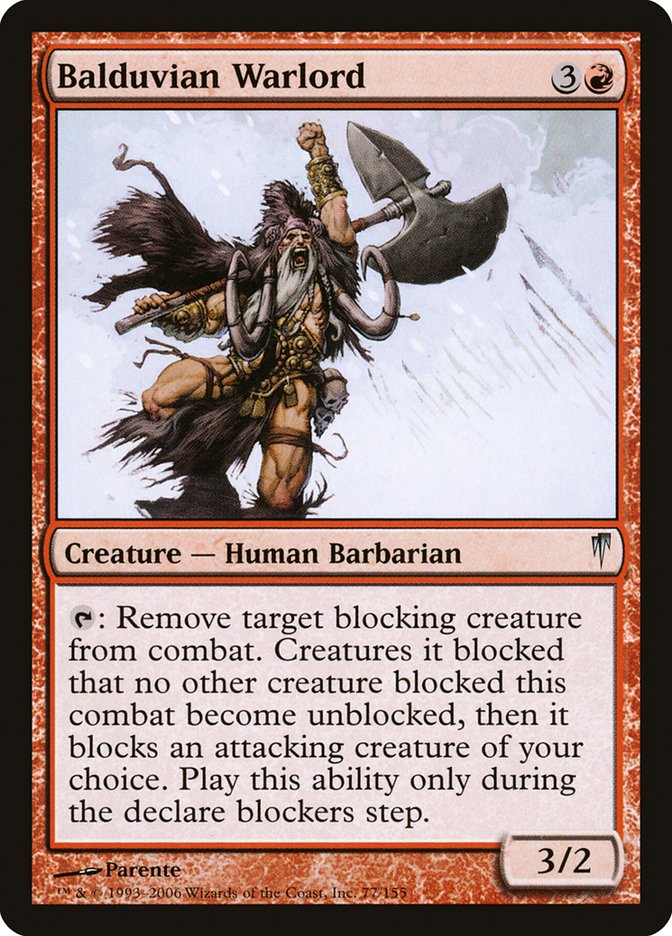 Balduvian Warlord [Coldsnap] - Magic: The Gathering - Card Brawlers | Quebec | Canada |
