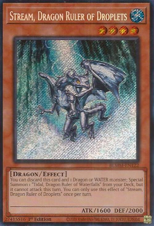 Stream, Dragon Ruler of Droplets [BLMM-EN122] Secret Rare - Yu-Gi-Oh! - Card Brawlers | Quebec | Canada |