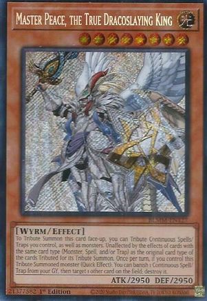 Master Peace, the True Dracoslaying King [BLMM-EN127] Secret Rare - Yu-Gi-Oh! - Card Brawlers | Quebec | Canada |