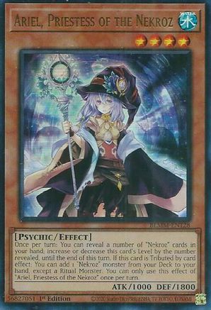 Ariel, Priestess of the Nekroz [BLMM-EN128] Ultra Rare - Yu-Gi-Oh! - Card Brawlers | Quebec | Canada |