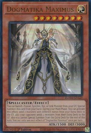 Dogmatika Maximus [BLMM-EN129] Ultra Rare - Yu-Gi-Oh! - Card Brawlers | Quebec | Canada |