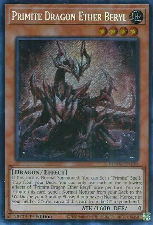 Primite Dragon Ether Beryl [BLMM-EN130] Secret Rare - Yu-Gi-Oh! - Card Brawlers | Quebec | Canada |