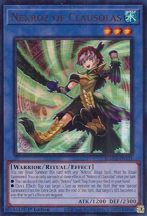 Nekroz of Clausolas [BLMM-EN131] Ultra Rare - Yu-Gi-Oh! - Card Brawlers | Quebec | Canada |