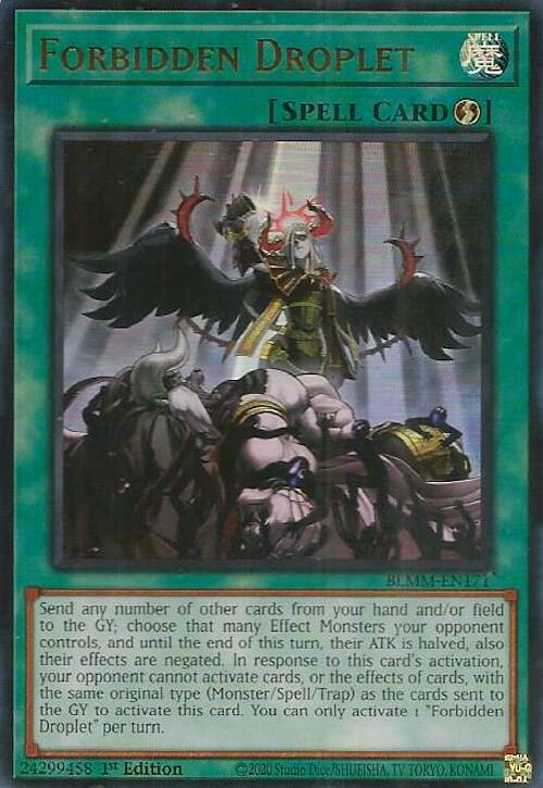 Forbidden Droplet [BLMM-EN171] Ultra Rare - Yu-Gi-Oh! - Card Brawlers | Quebec | Canada |