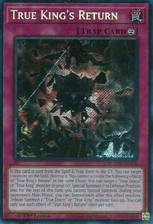 True King's Return [BLMM-EN176] Secret Rare - Yu-Gi-Oh! - Card Brawlers | Quebec | Canada |