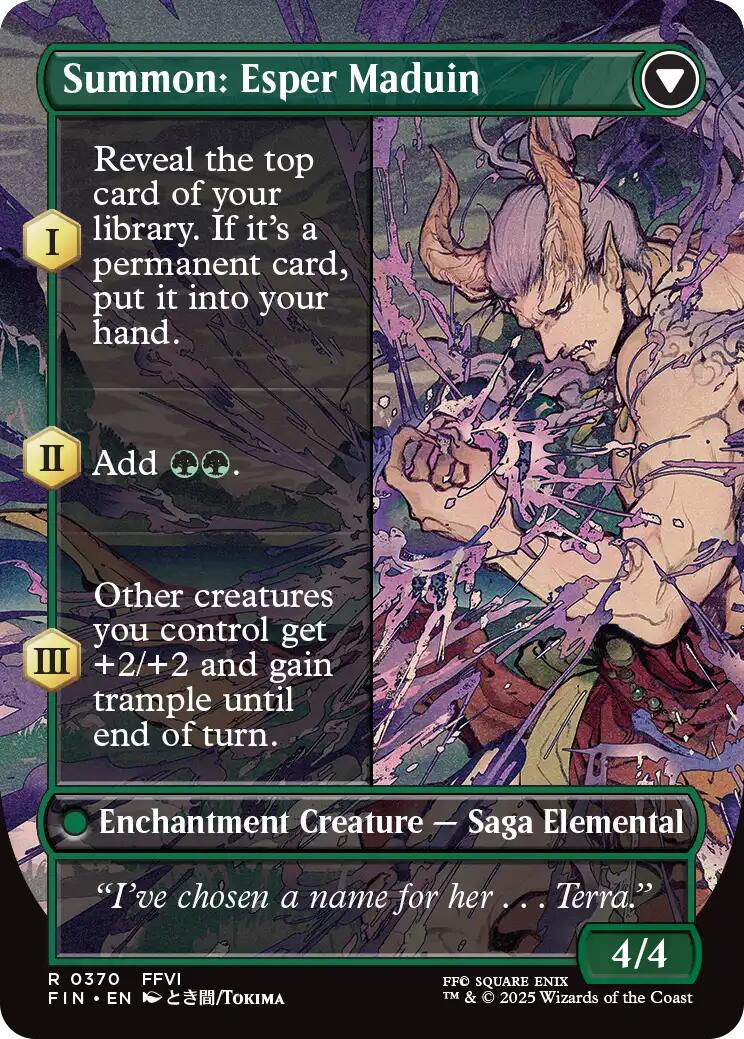 Esper Origins // Summon: Esper Maduin (Borderless) [FINAL FANTASY] - Magic: The Gathering - Card Brawlers | Quebec | Canada |