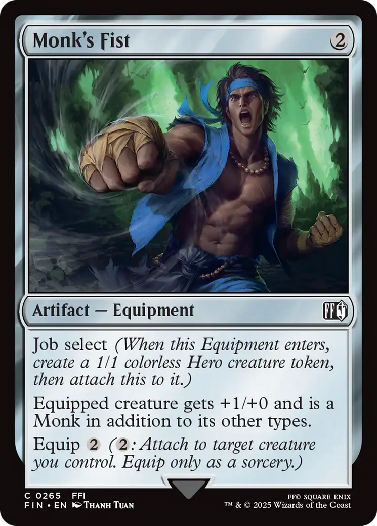 Monk's Fist [FINAL FANTASY] - Magic: The Gathering - Card Brawlers | Quebec | Canada |