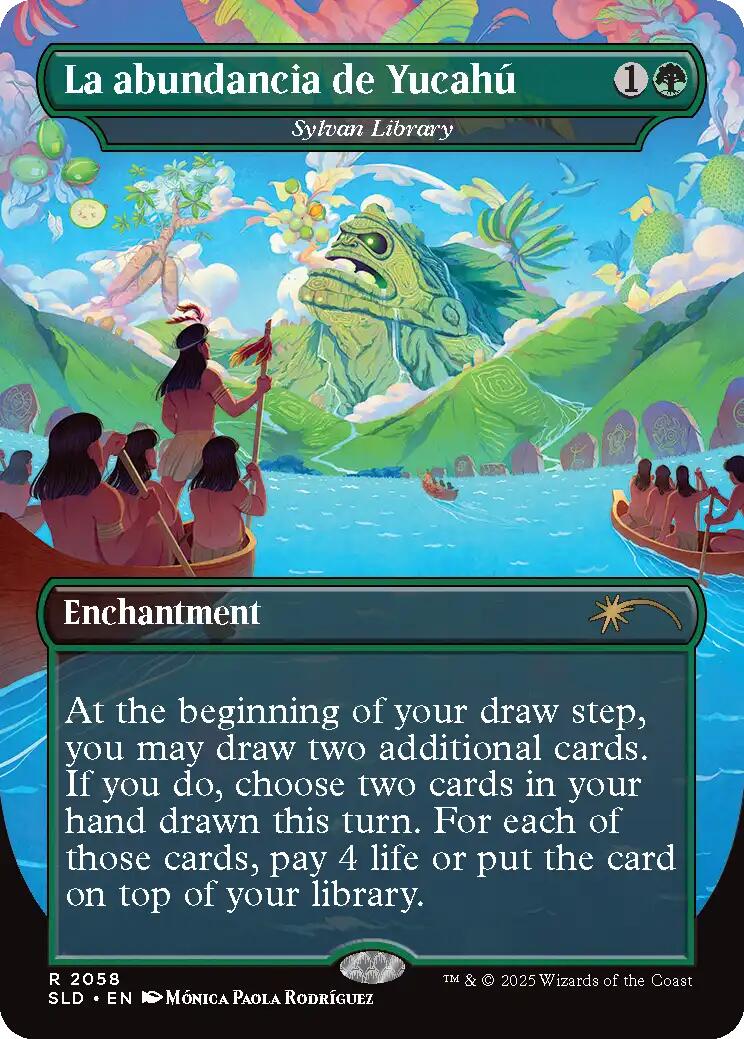La abundancia de Yucahu - Sylvan Library [Secret Lair Drop Series] - Magic: The Gathering - Card Brawlers | Quebec | Canada |