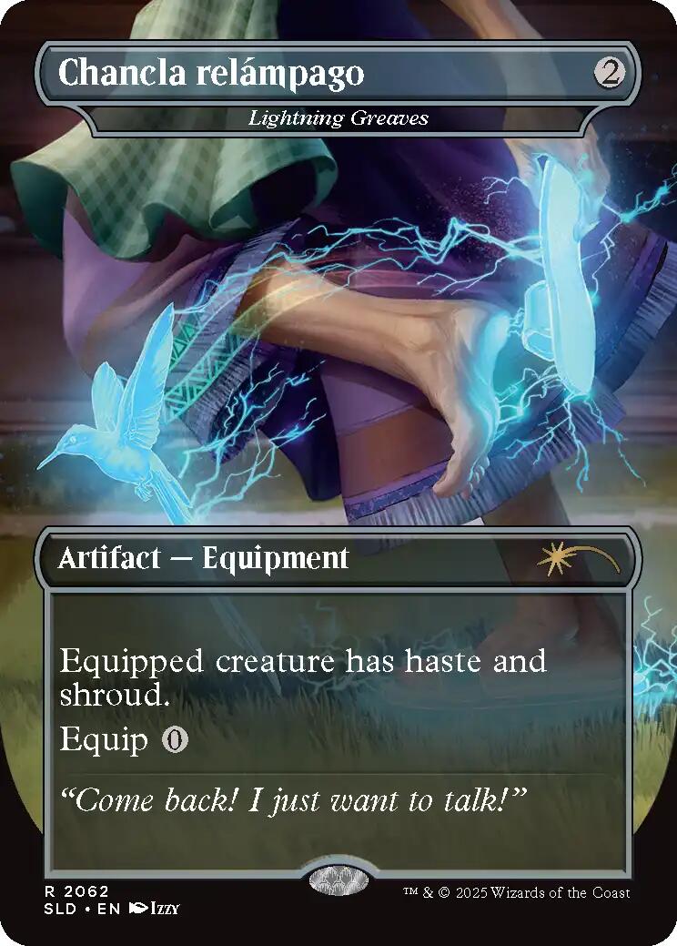 Chancla relampago - Lightning Greaves [Secret Lair Drop Series] - Magic: The Gathering - Card Brawlers | Quebec | Canada |