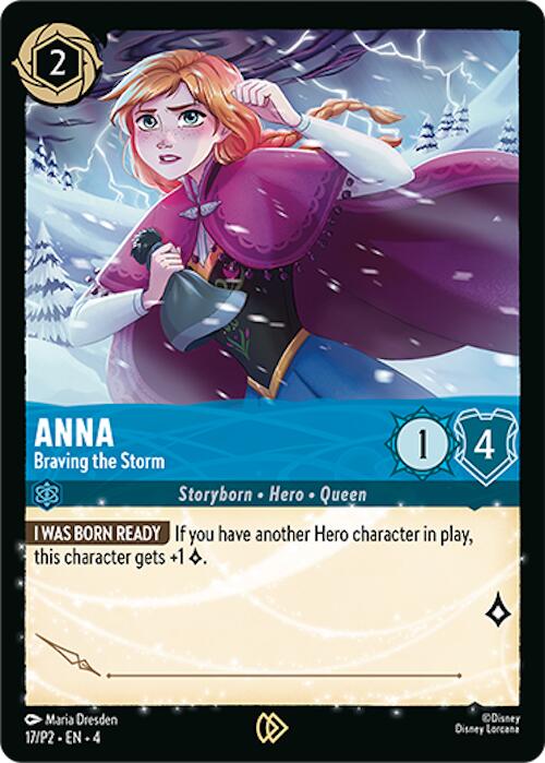 Anna - Braving the Storm (17/P2) [Promo Cards] - Disney - Card Brawlers | Quebec | Canada |