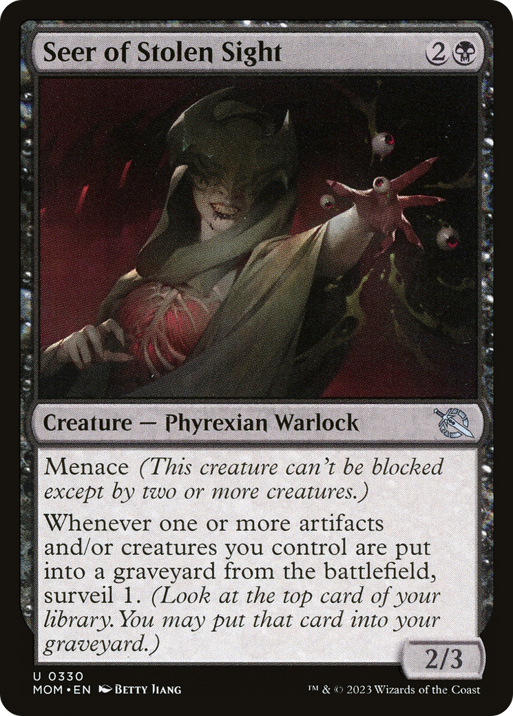 Seer of Stolen Sight [March of the Machine] - Magic: The Gathering - Card Brawlers | Quebec | Canada |