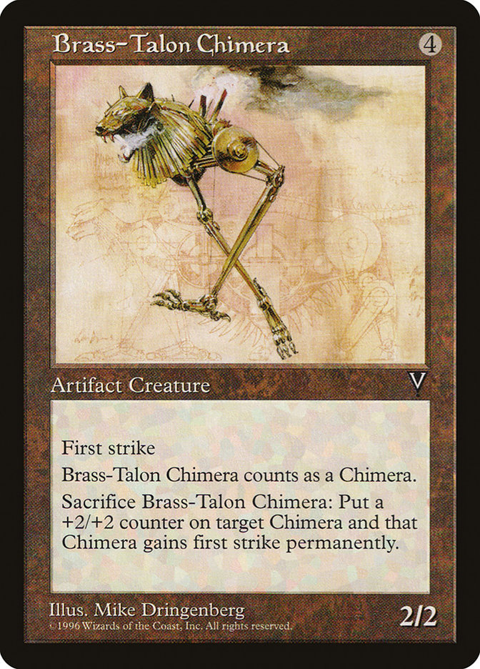 Brass-Talon Chimera [Visions] - Magic: The Gathering - Card Brawlers | Quebec | Canada |