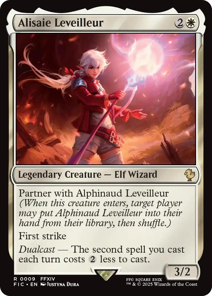 Alisaie Leveilleur (Surge Foil) [FINAL FANTASY Commander] - Magic: The Gathering - Card Brawlers | Quebec | Canada |