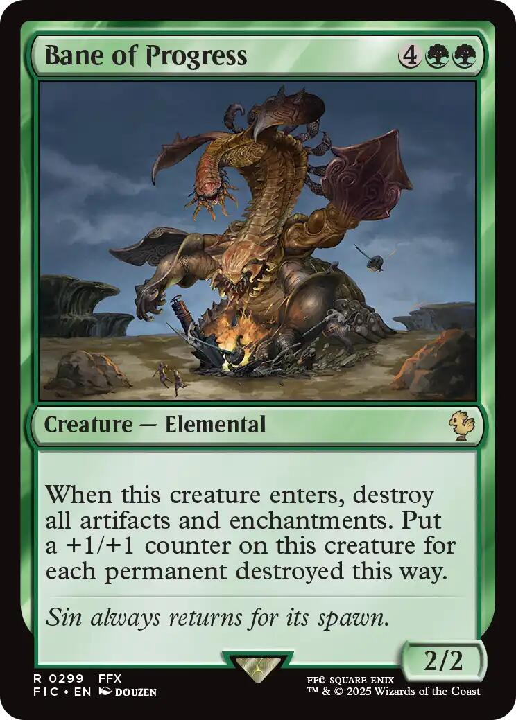 Bane of Progress (Surge Foil) [FINAL FANTASY Commander] - Magic: The Gathering - Card Brawlers | Quebec | Canada |