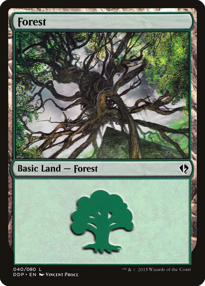 Forest (40) [Duel Decks: Zendikar vs. Eldrazi] - Magic: The Gathering - Card Brawlers | Quebec | Canada |